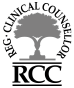 RCC: Reg Clinical Counsellor logo